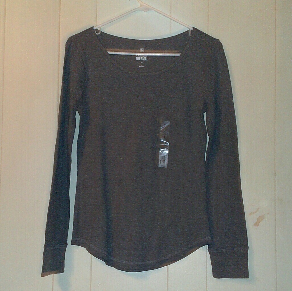 Grey Perfect Thermal Long Sleeve